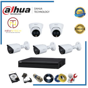 Mẫu lắp đặt camera dahua đầu ghi hình