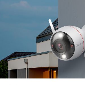 Camera Ezviz có còi báo động