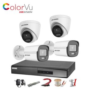 Hình ảnh camera trọn bộ Hikvision