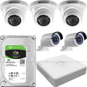 Lắp đặt Camera quan sát trọn bộ Hikvision